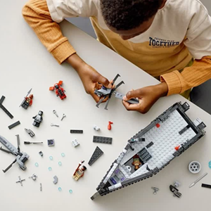 اسباب بازی لگو نبرد کشتی قهرمانان 545 قطعه مدل 77214 Black Panther Wakanda Forever_اسباب بازی لگو